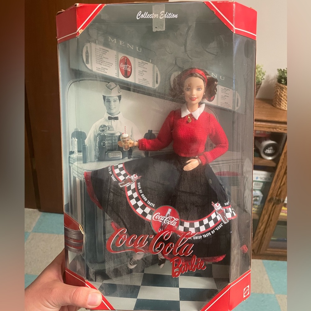 Coca-Cola Collector's Edition Doll in Red and Black